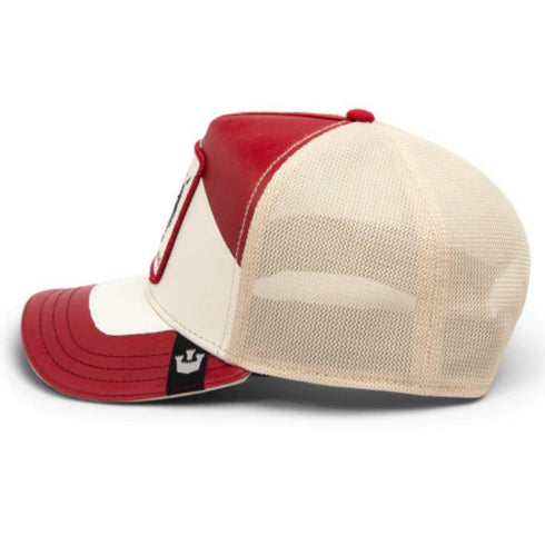 GORRA ROJA MOTO RAGING GOORIN BROS